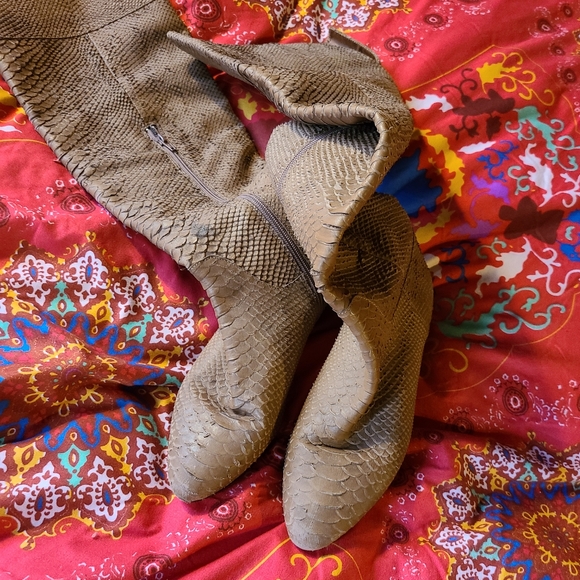 Charmer tall otk snake boots - Picture 7 of 10